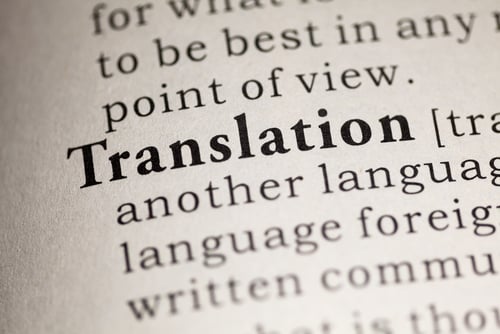 Translation Glossary
